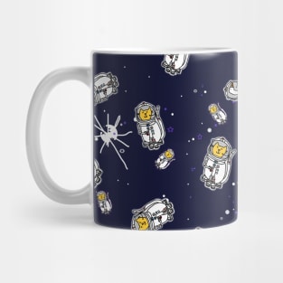 Cat Clones Quarantine Buddies in Space Mug